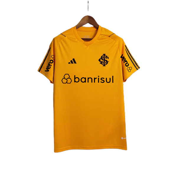 Internacional 23/24 Training Jersey - Orange - All Sponsors - Fan Version